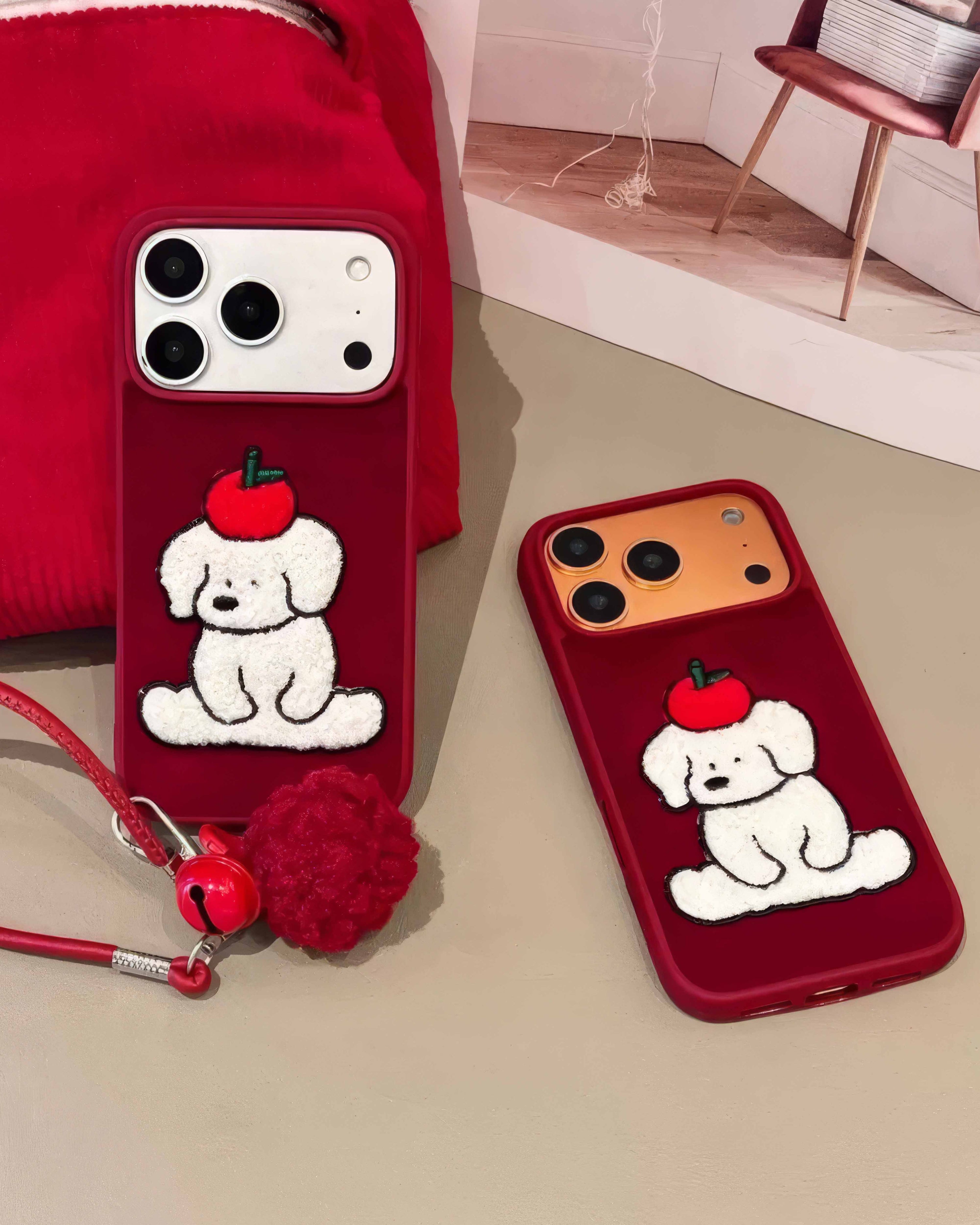 APPLE PUP PHONE CASE