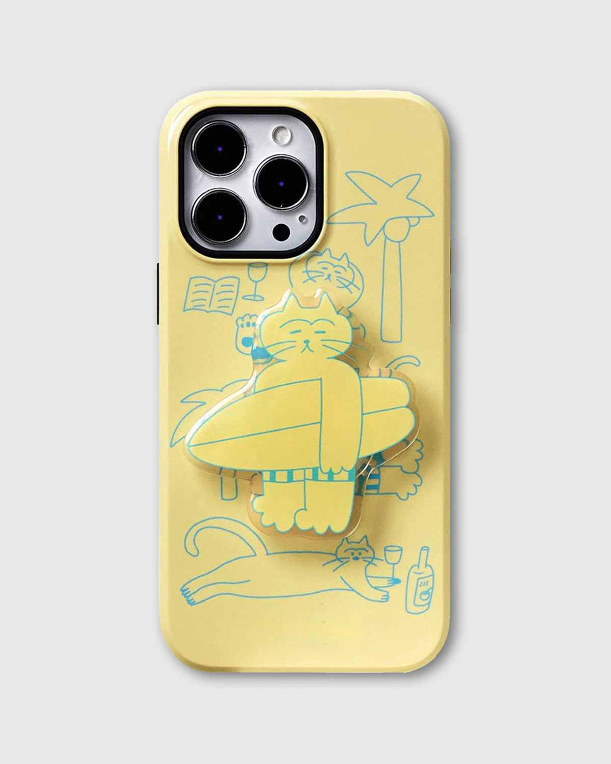 SURF CAT GRIP PHONE CASE SURF CAT GRIP PHONE CASE