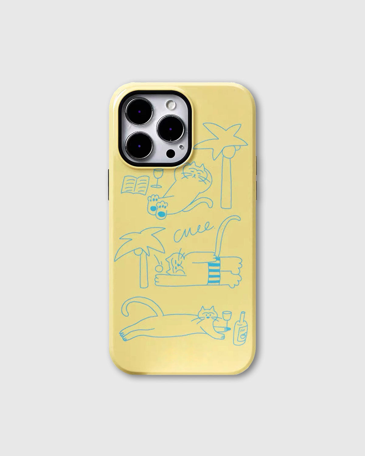 SURF CAT GRIP PHONE CASE