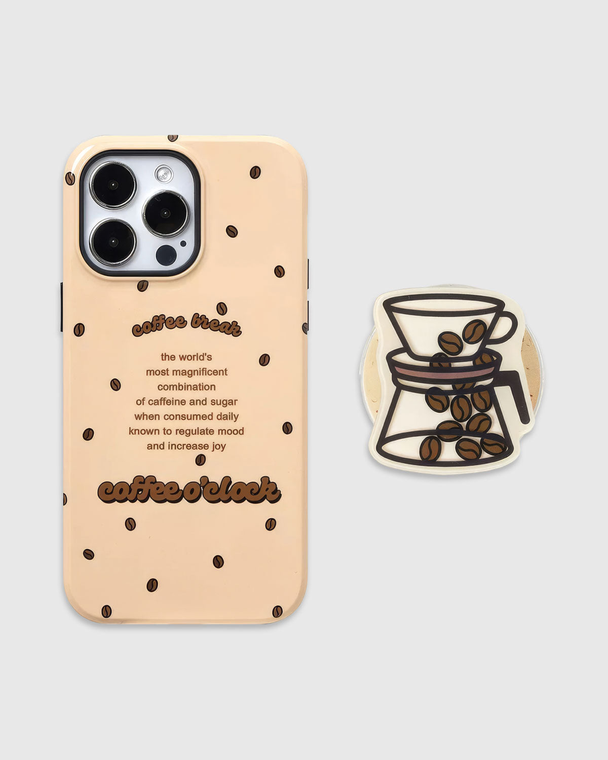 COFFEE O’CLOCK PHONE CASE