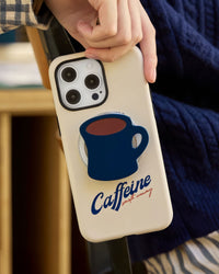 SAMPUL TELEFON PEGANGAN CAFFINE