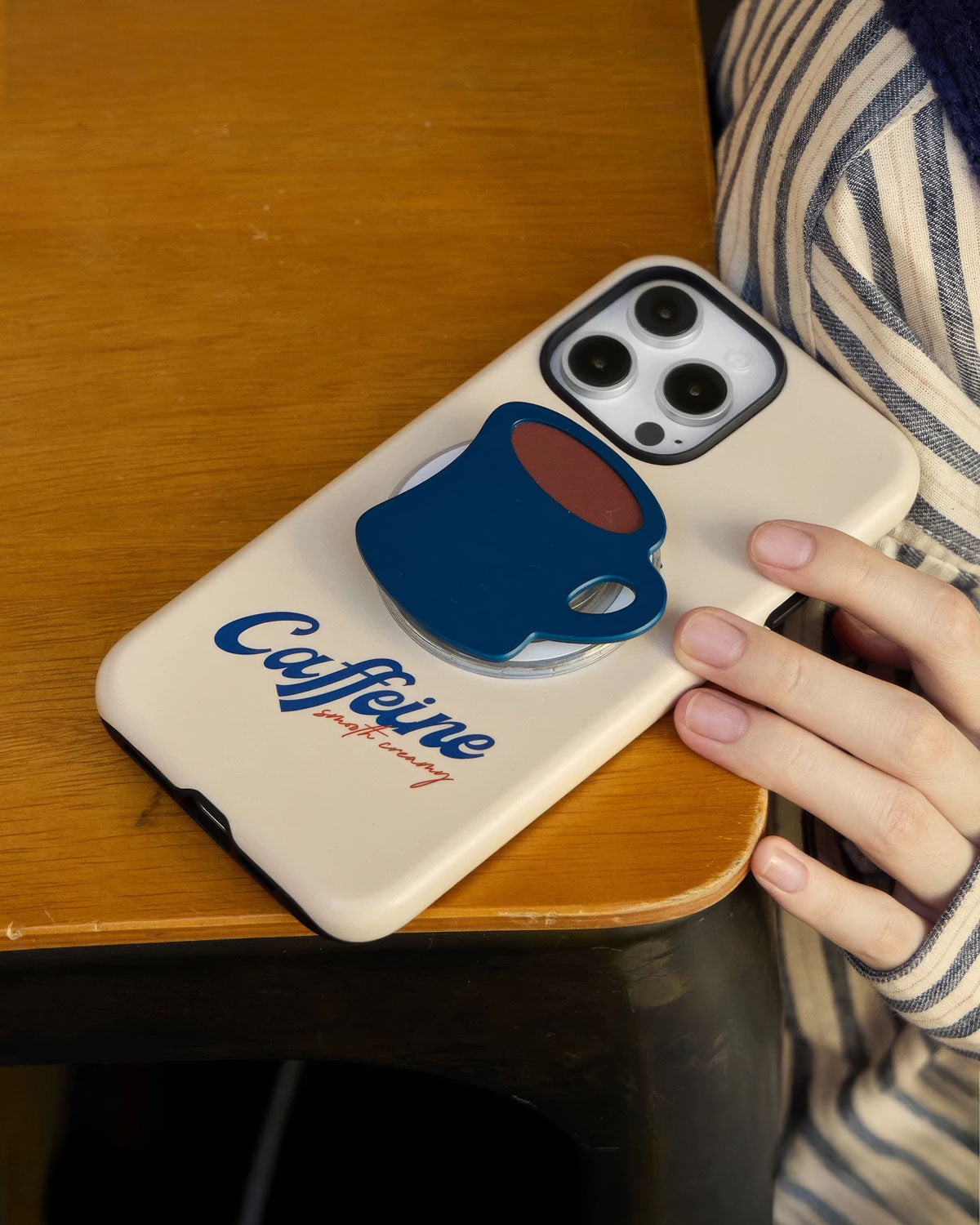 CAFFEINE MUG GRIP PHONE CASE