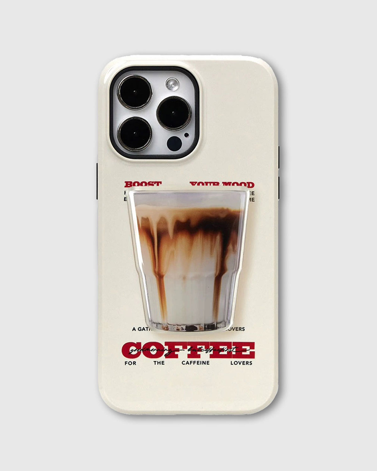 FUNDA PARA TELÉFONO CON IMPULSO DE CAFÉ