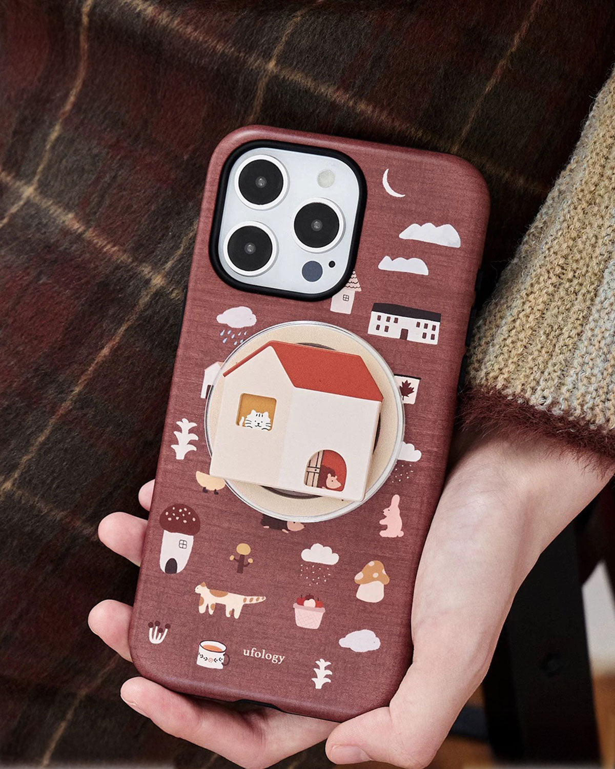 COZY HOME GRIP PHONE CASE