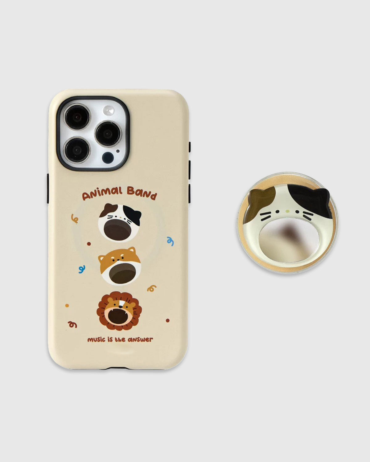 ANIMAL BAND GRIP PHONE CASE