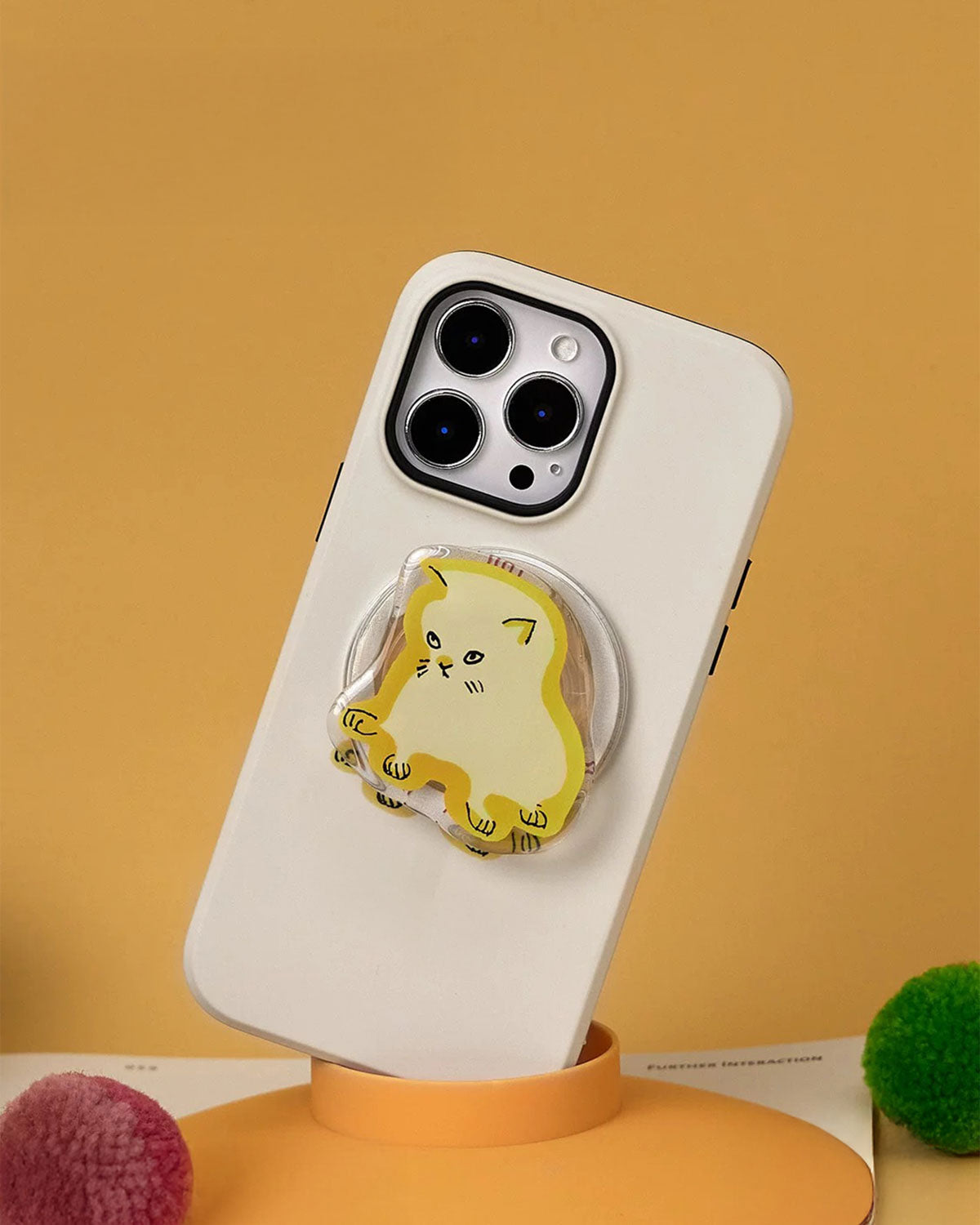 GRUMPY CAT GRIP PHONE CASE