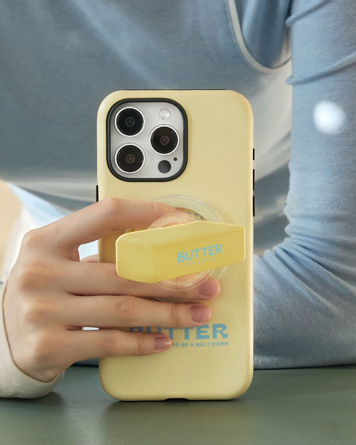 BUTTER MELTDOWN GRIP PHONE CASE BUTTER MELTDOWN GRIP PHONE CASE
