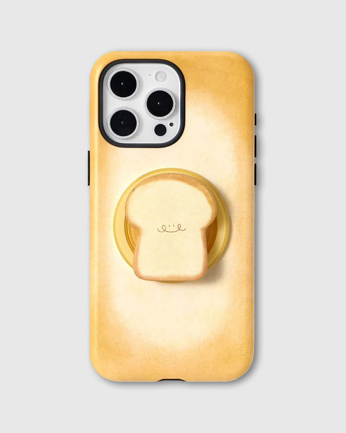 Funda para teléfono con diseño de rebanada de pan tostado