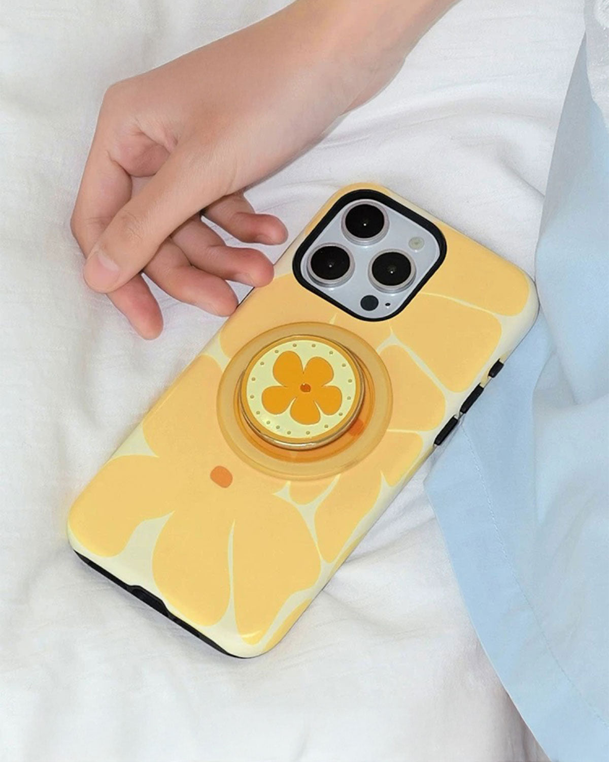 SUNFLOWER BLOOM GRIP PHONE CASE