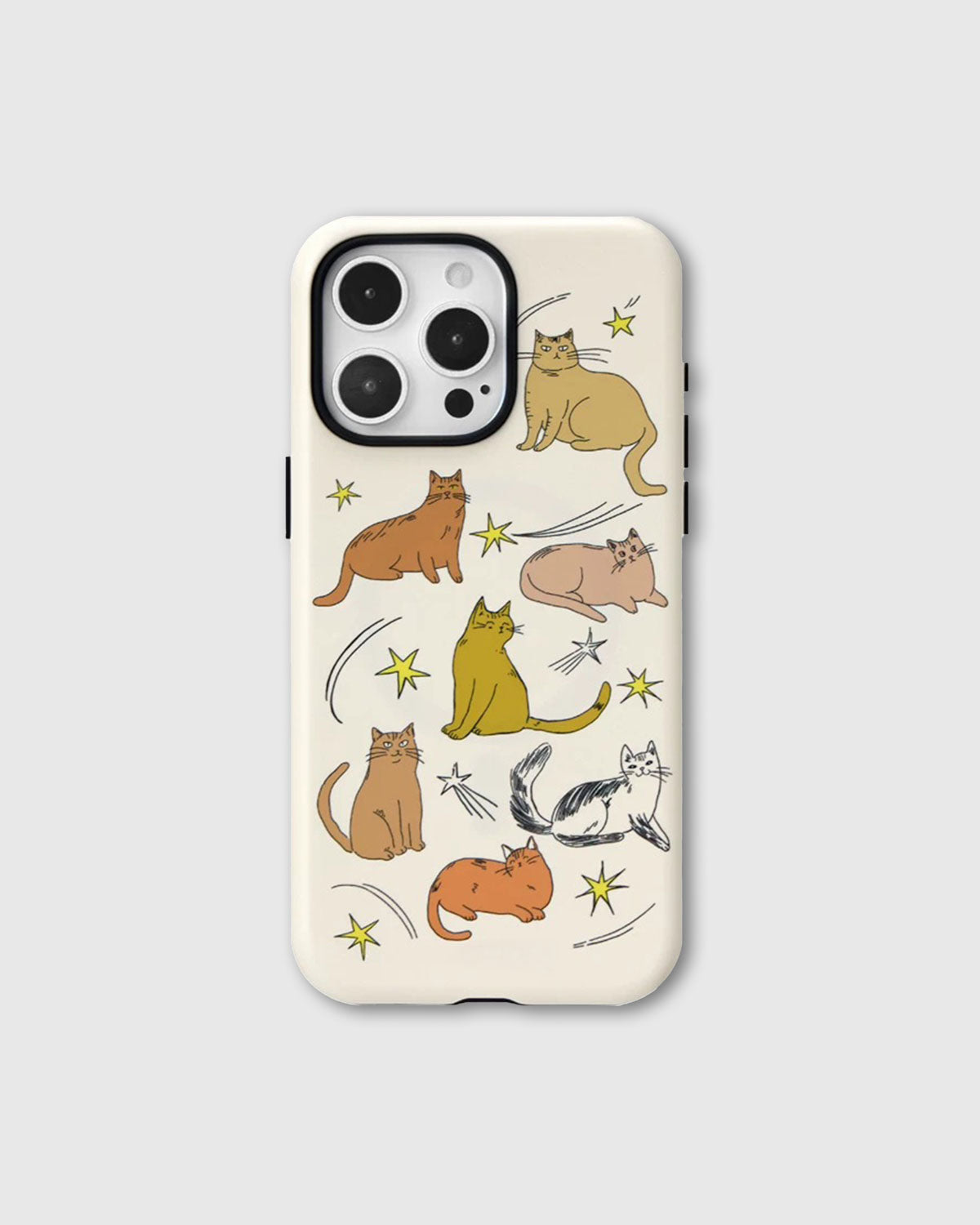 STAR CAT GRIP PHONE CASE