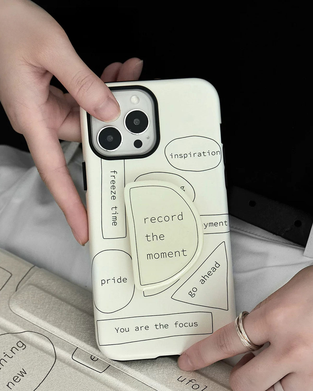 RECORD THE MOMENT PHONE CASE