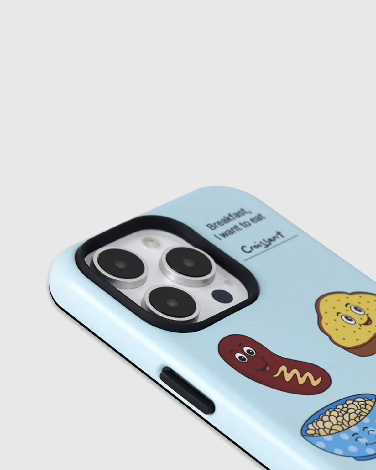 BREAKFAST DOODLES PHONE CASE