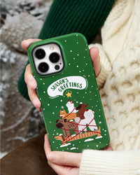 CUSTODIA PER TELEFONO CON AUGURI DI STAGIONE