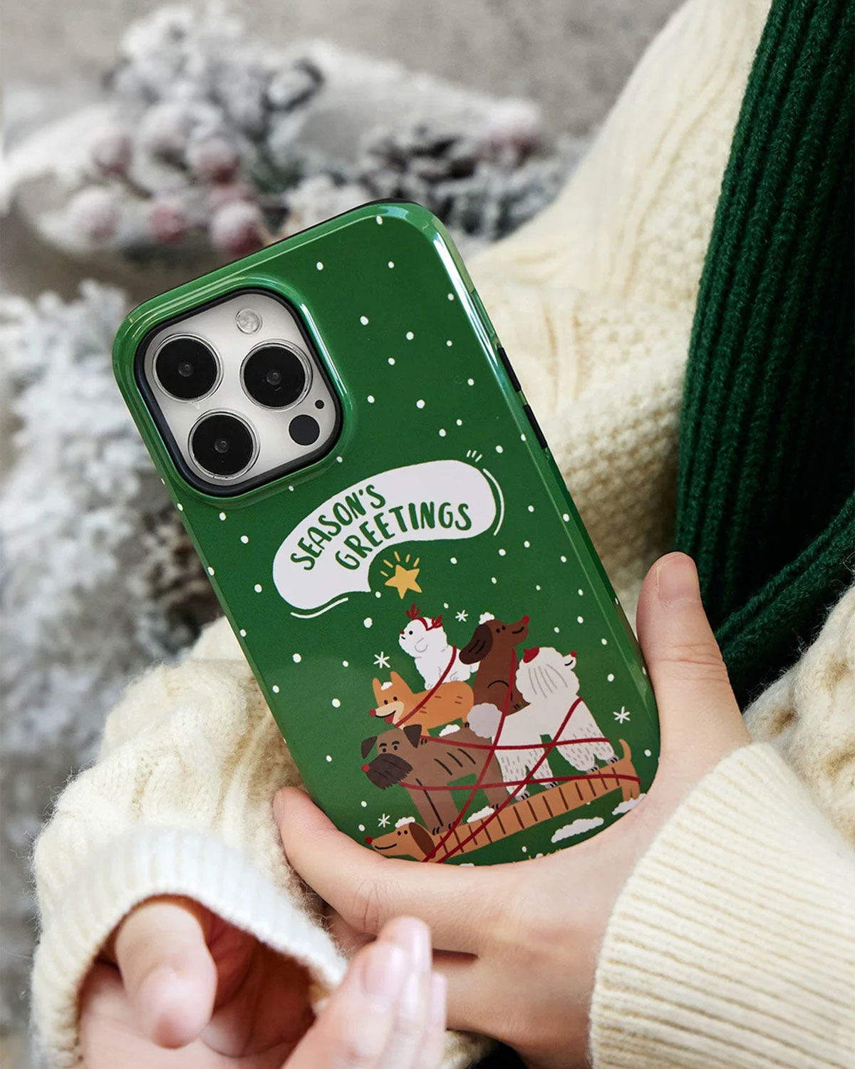 SEASON’S GREETINGS PHONE CASE