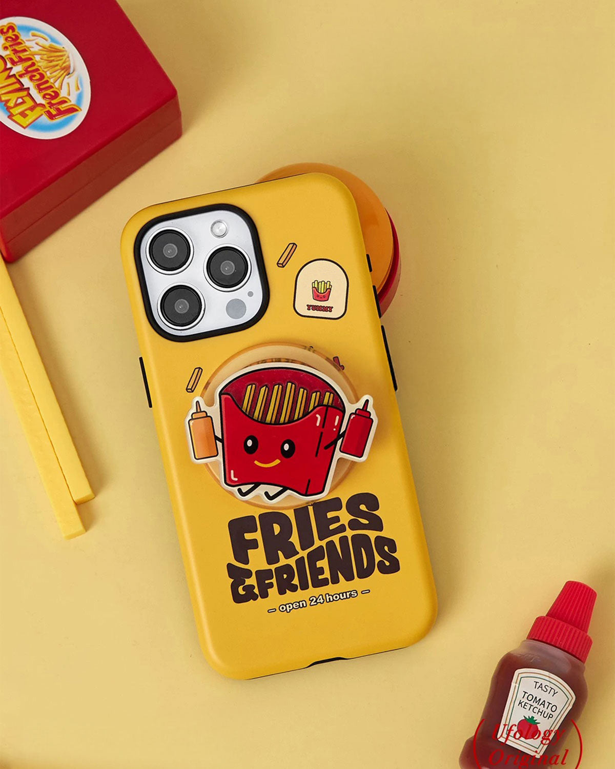 CUSTODIA PER TELEFONO PATATINE E AMICI