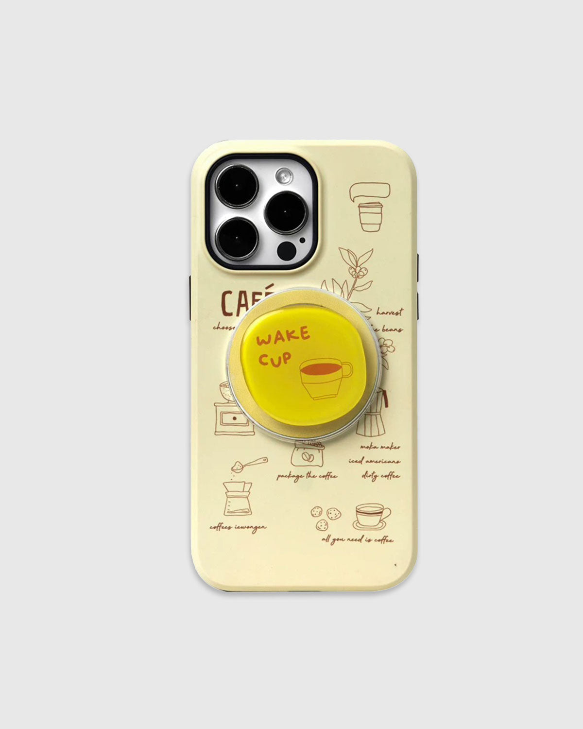 CAFÉ NOTES PHONE CASE