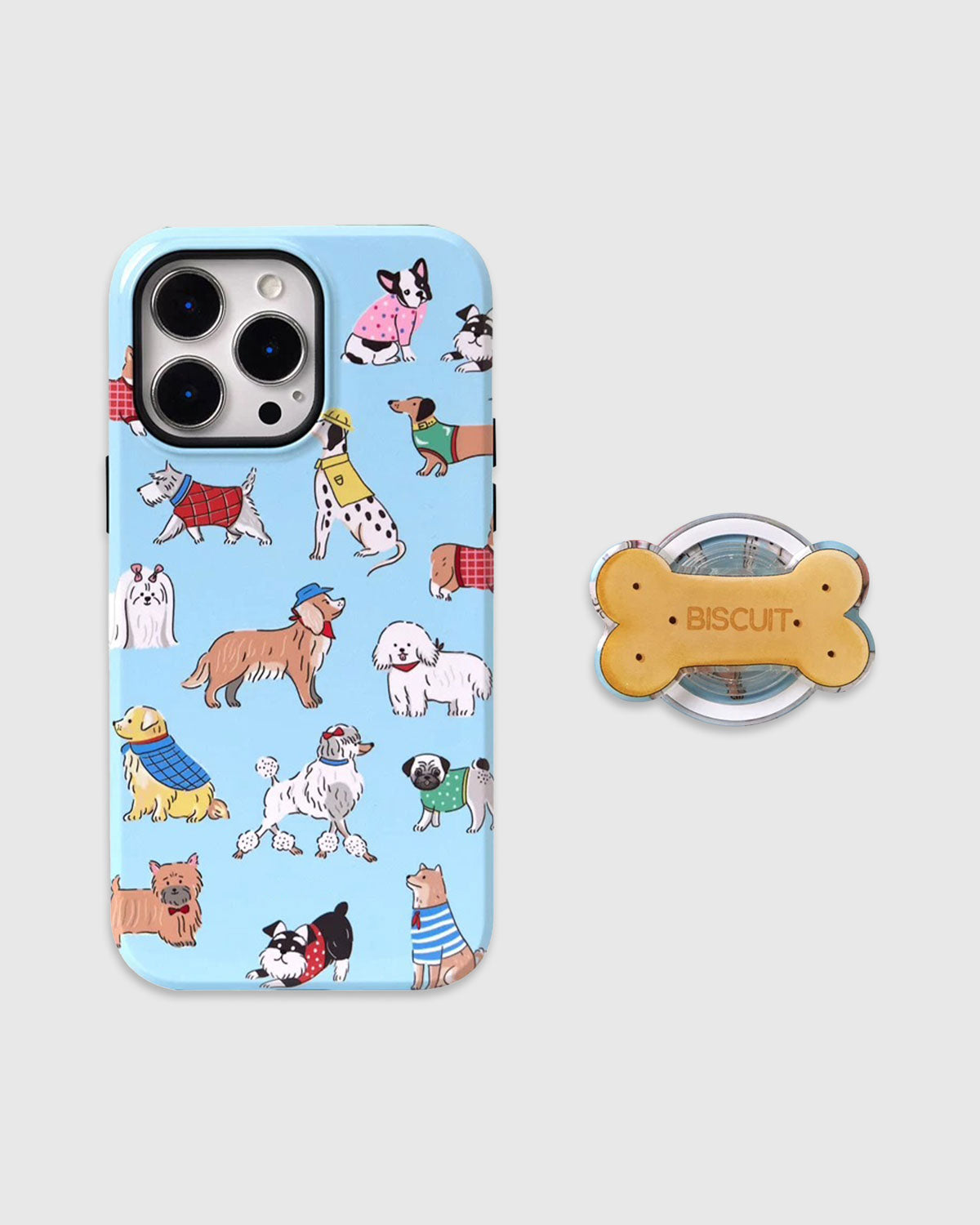 BISCUIT DOGS PHONE CASE