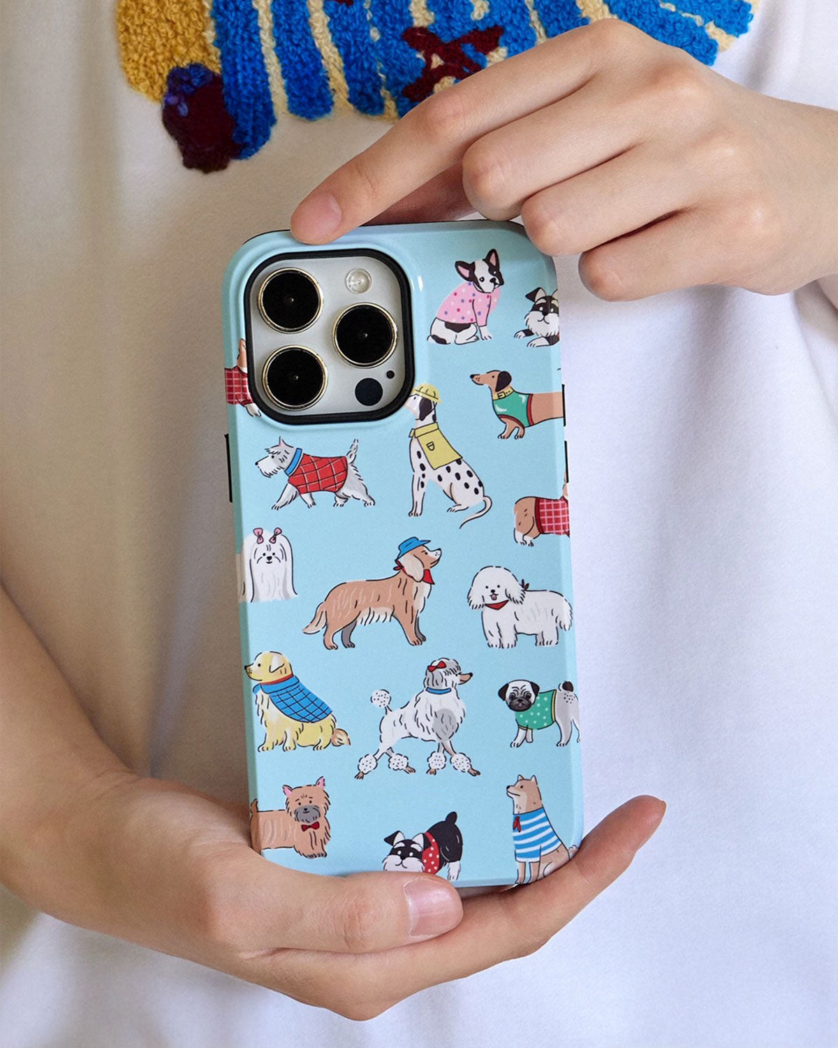BISCUIT DOGS PHONE CASE