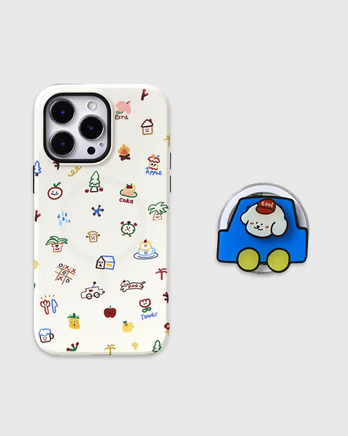 PLAYFUL ICONS PHONE CASE