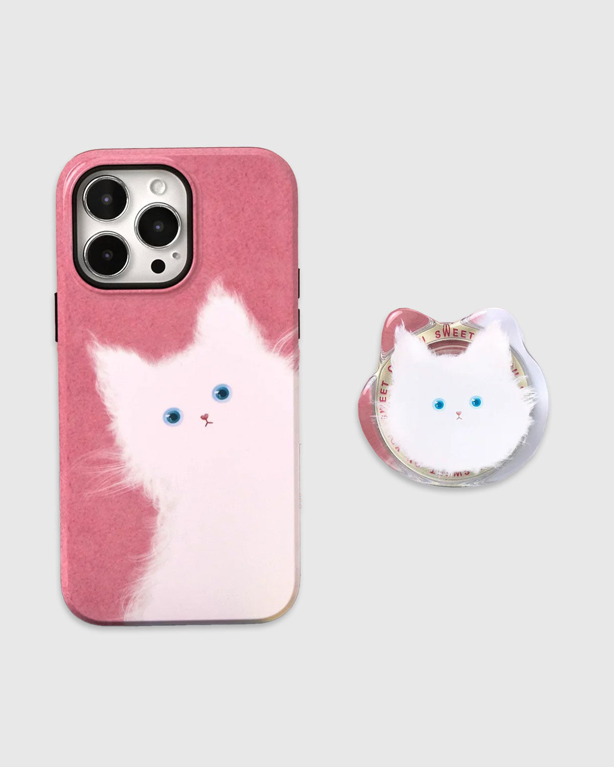 FLUFFY CAT PHONE CASE