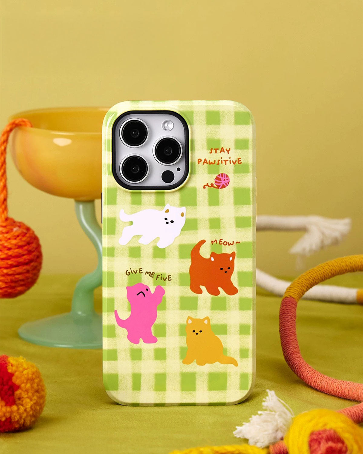 PAWSITIVE CAT PHONE CASE