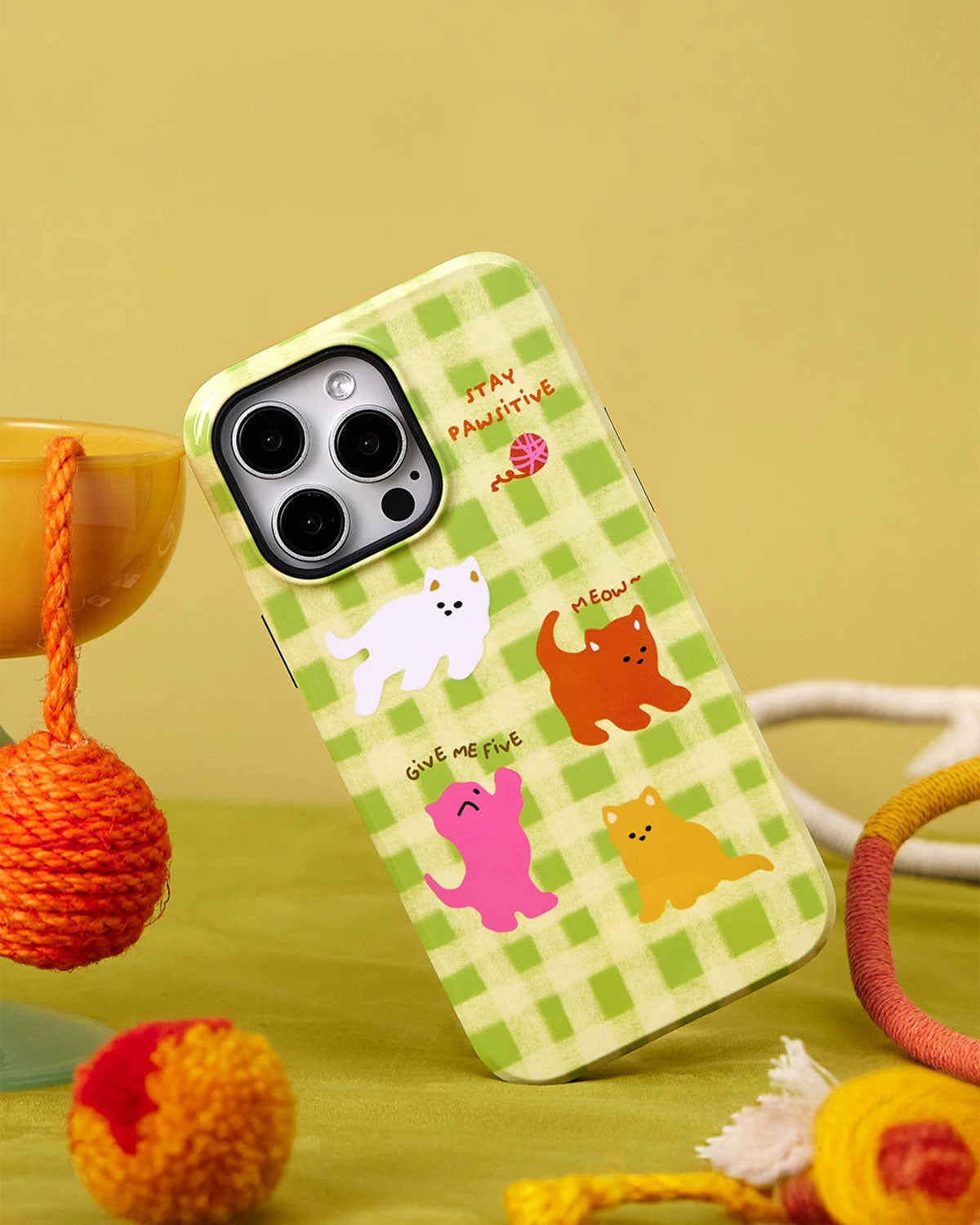 PAWSITIVE CAT PHONE CASE