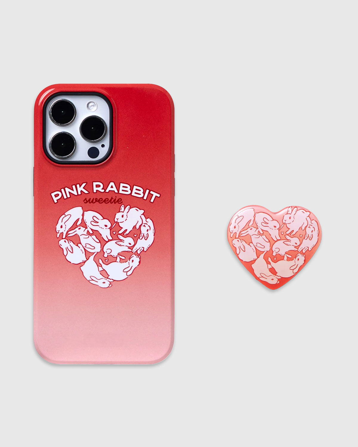 Pink Rabbit Phone Case