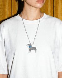 SCHNAUZER BEAD NECKLACE
