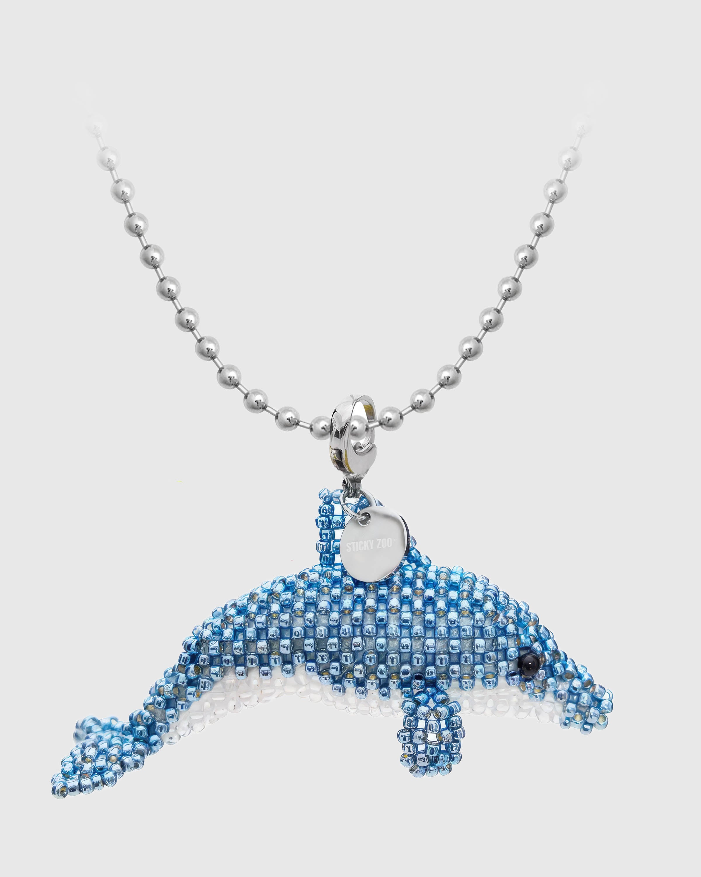 DOLPHIN BEADED NECKLACE