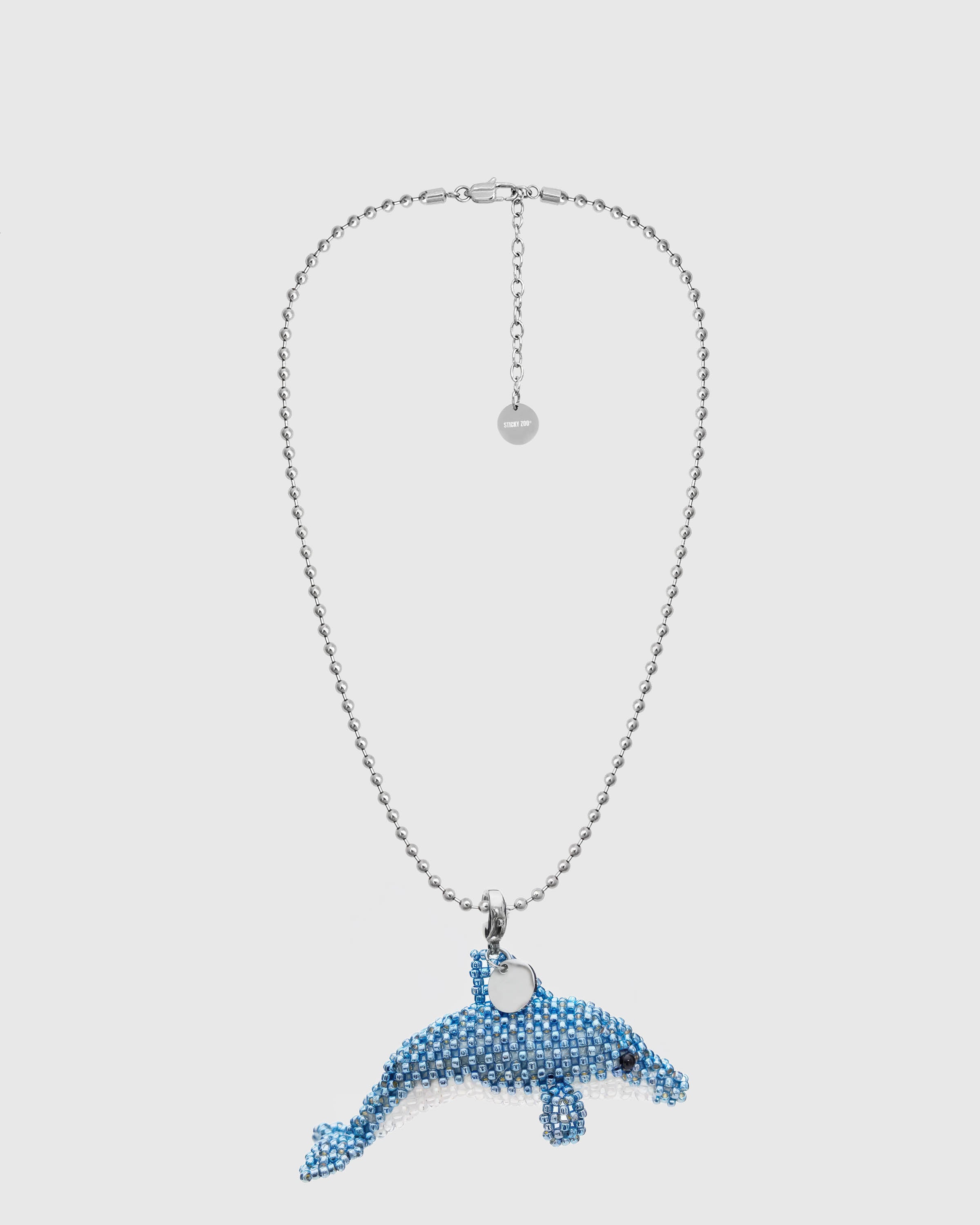 DOLPHIN BEADED NECKLACE