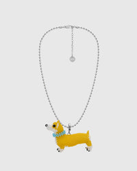 DACHSHUND BEAD NECKLACE