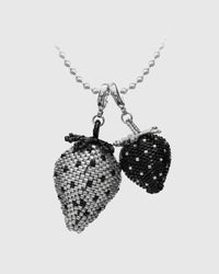 STRAWBERRY BEAD NECKLACE