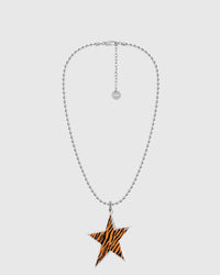 TIGER STAR BEAD NECKLACE