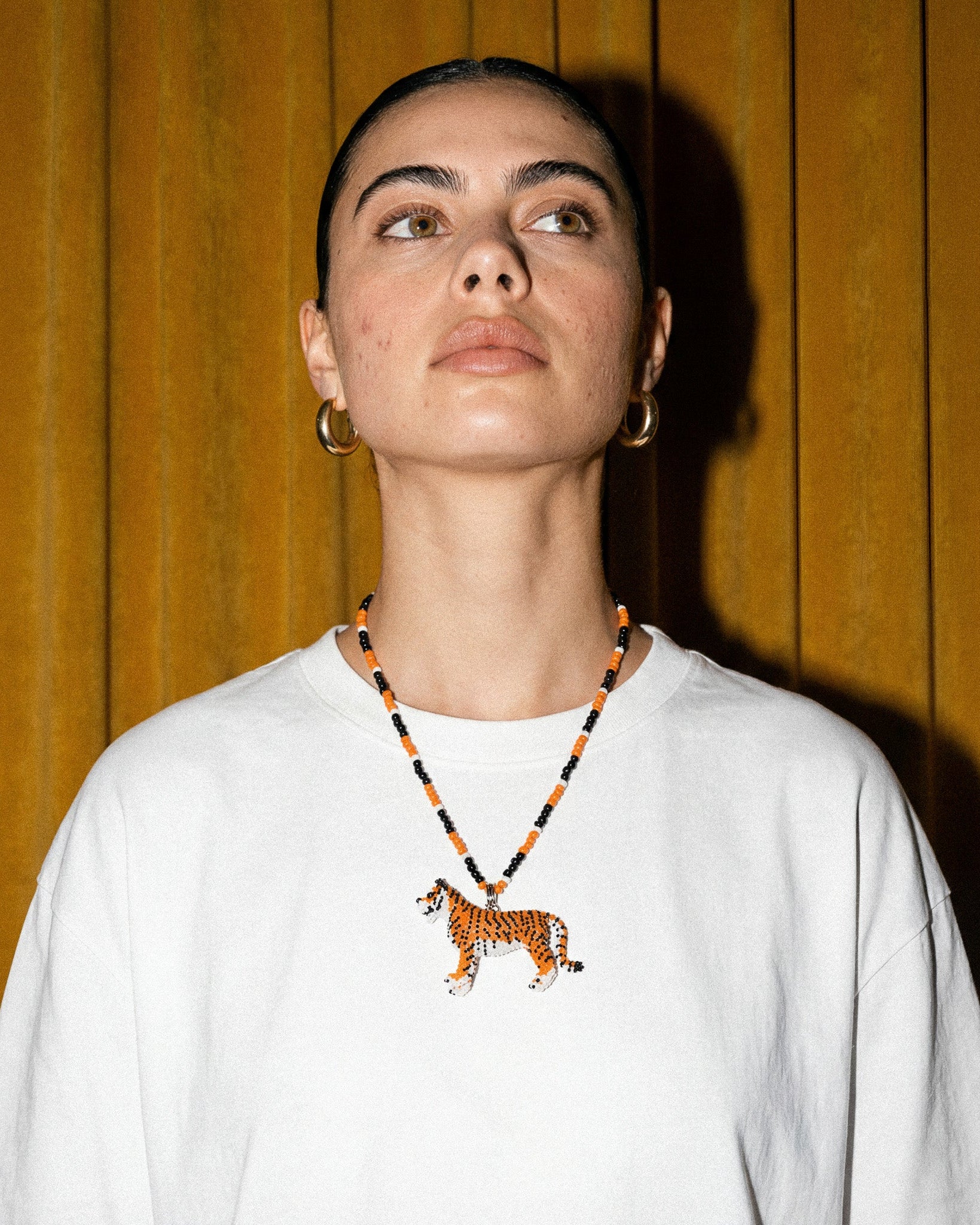 TIGER BEAD NECKLACE