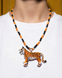 TIGER BEAD NECKLACE