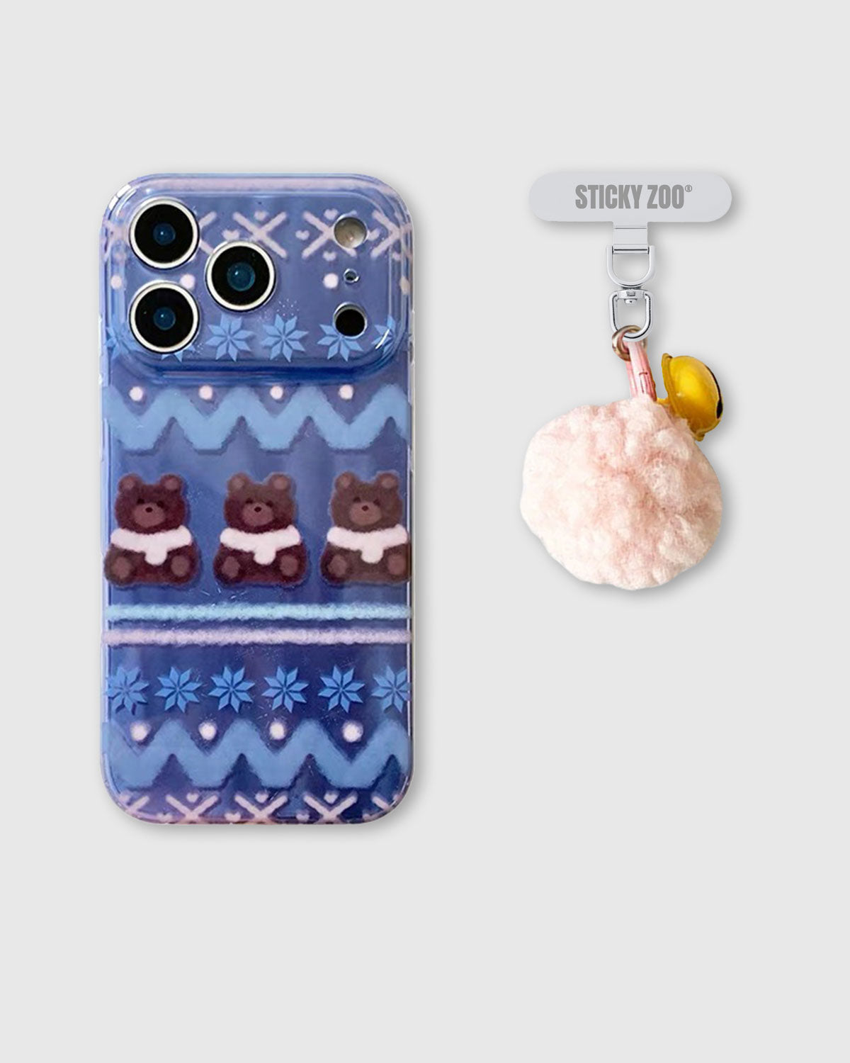 WINTER BEAR KNIT Phone Case