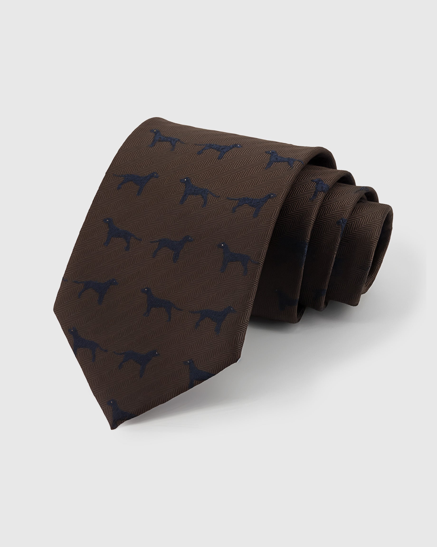 HERRINGBONE POINTER TIE