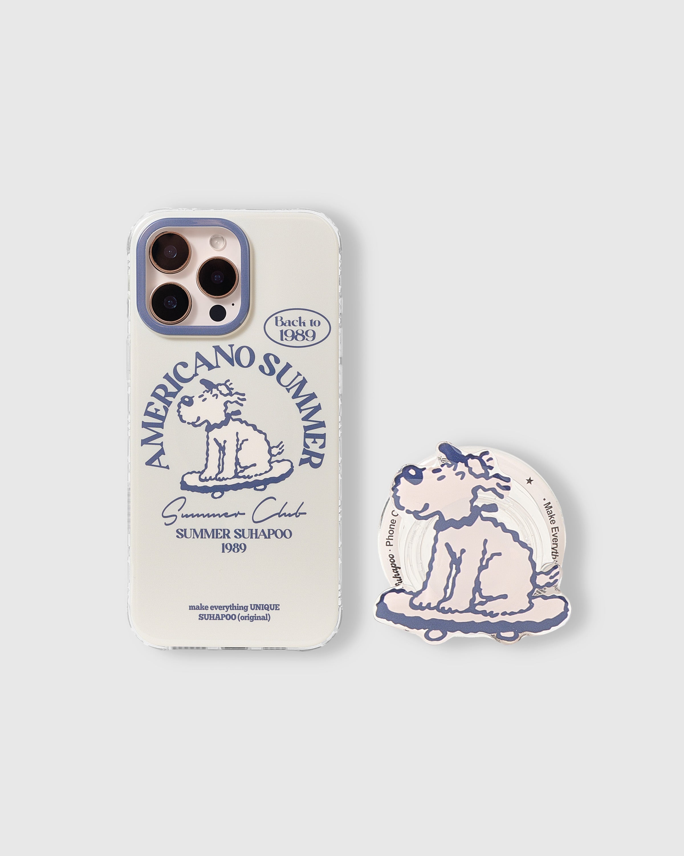 関税送料込 sticky zoo  happy puppy スマホケース ハート Sticky Zoo® Phone Cases – Trendy Animal-Themed Cases with