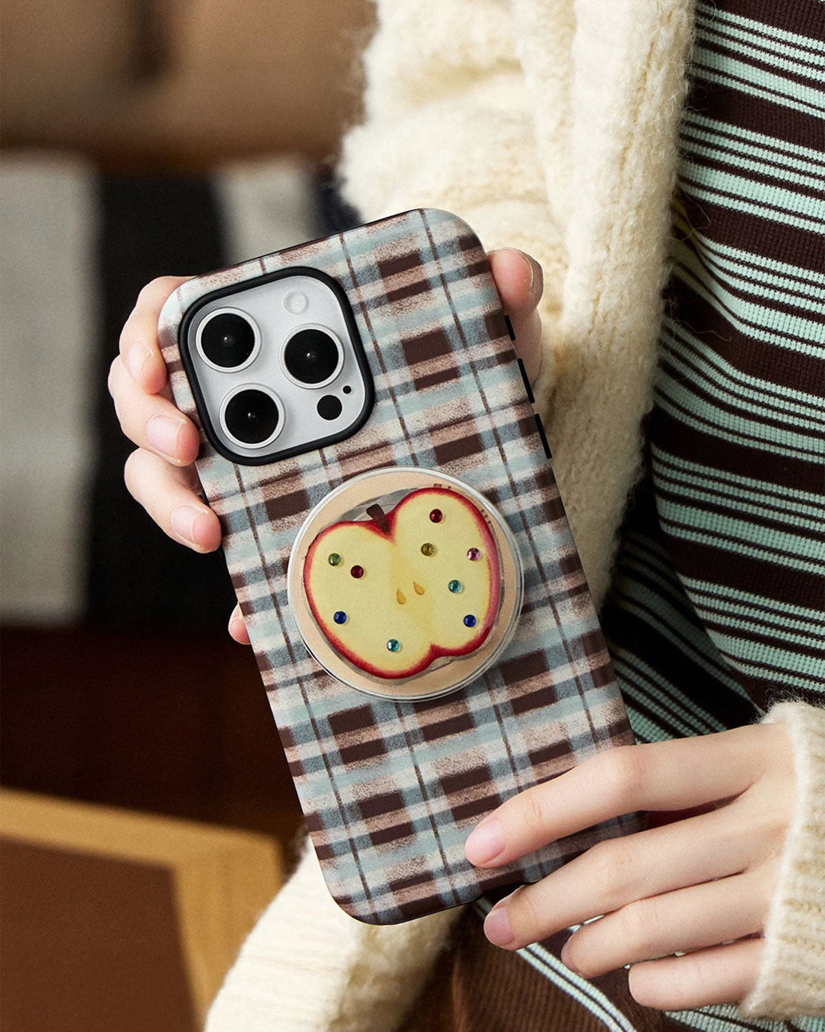 Apple Plaid Phone Case Apple Plaid Phone Case
